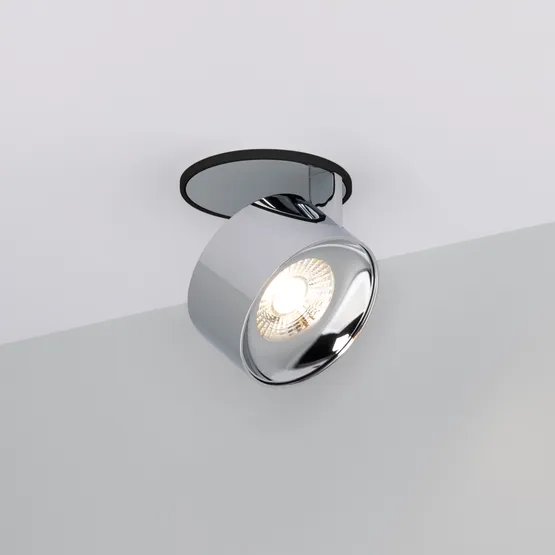 Фото #1 товара Светильник SP-PLURIO-BUILT-R77-9W Warm3000 (BK-CHR, 36 deg, 230V) (Arlight, IP20 Металл, 3 года)