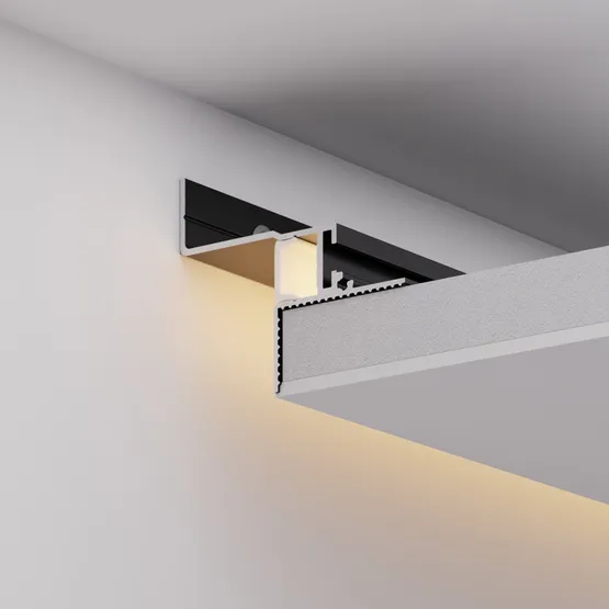 Фото #6 товара Профиль СEIL-S12-SHADOW-20-SIDE-3000 ANOD BLACK (Arlight, Алюминий)