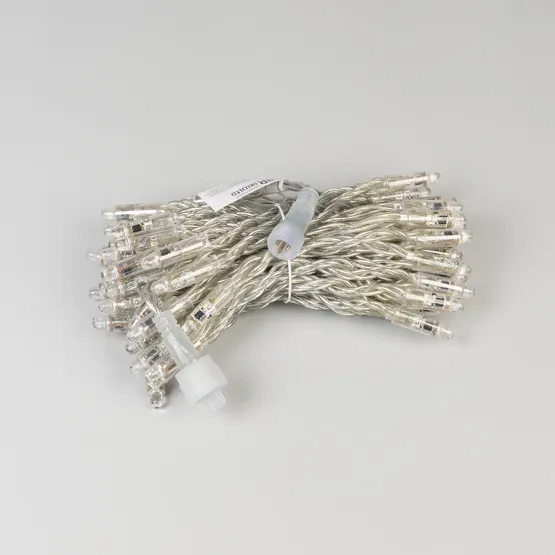 Фото #2 товара Светодиодная гирлянда ARD-STRING-CLASSIC-9000-CLEAR-60LED-LIVE RGB-SPI (12V, 40W) (Ardecoled, IP65)