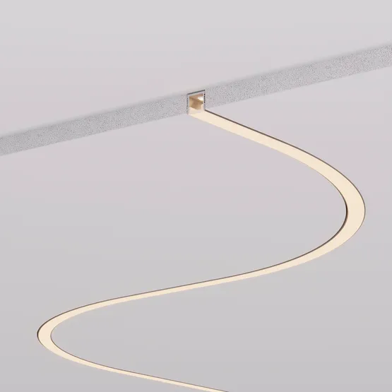 Фото #6 товара Профиль FANTOM-BENT-W12-SIDE-2000 ANOD (Arlight, Алюминий)