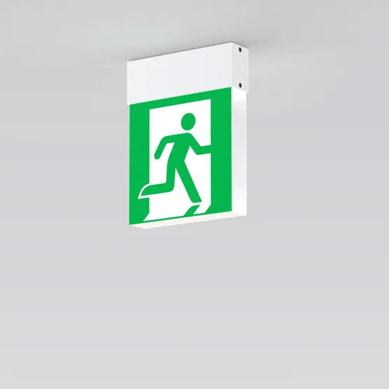 Фото #2 товара Световой указатель EMG-MARK-S-3H-WH (Arlight, IP40 Металл, 5 лет)