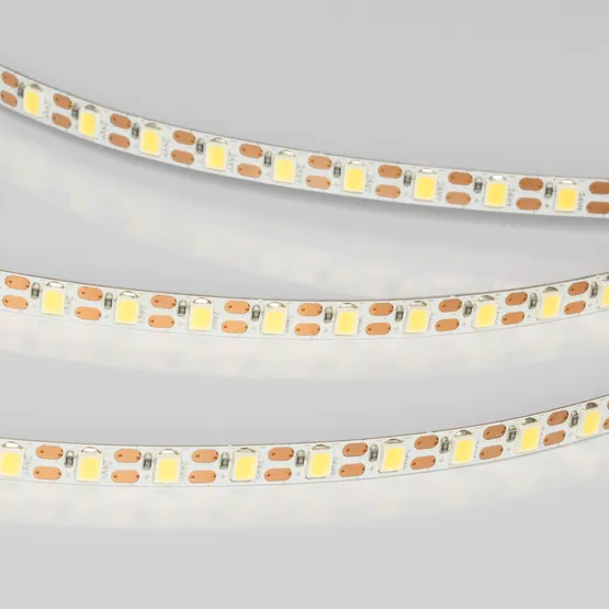 Фото #2 товара Светодиодная лента FC-A120-5mm 24V Сool8K-CX1 (10 W/m, IP20, 5m) (Arlight, резка 1 светодиод)