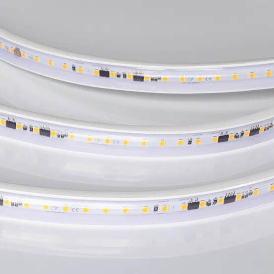 Фото #3 товара Светодиодная лента герметичная ARL-PV-A120-15mm 230V Warm2700 (15 W/m, IP65, 10m) (Arlight, -)