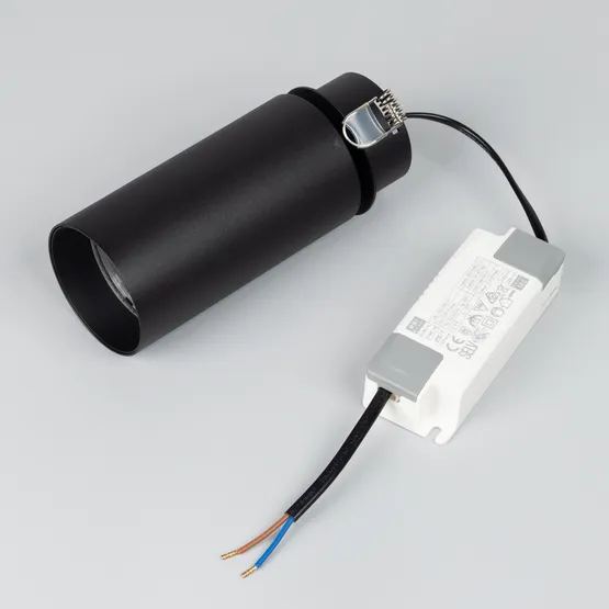 Фото #2 товара Светильник SP-GABI-BUILT-FLAP-R60-12W Warm3000 (BK, 60 deg, 230V) (Arlight, IP40 Металл, 5 лет)