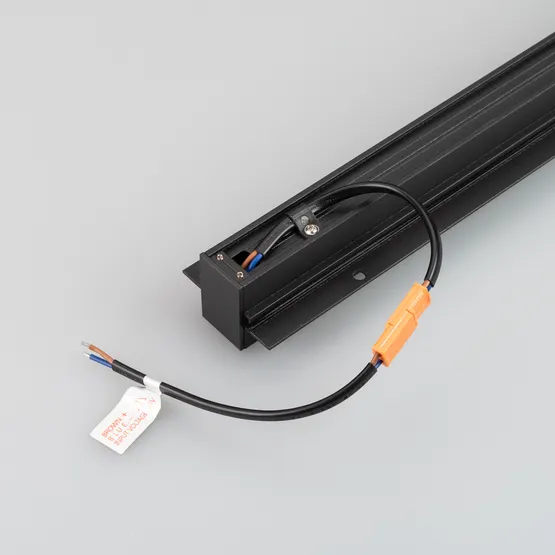 Фото #3 товара Трек встраиваемый MAG-TRACK-2538-FDW-3000 (BK) (Arlight, IP20 Металл, 5 лет)