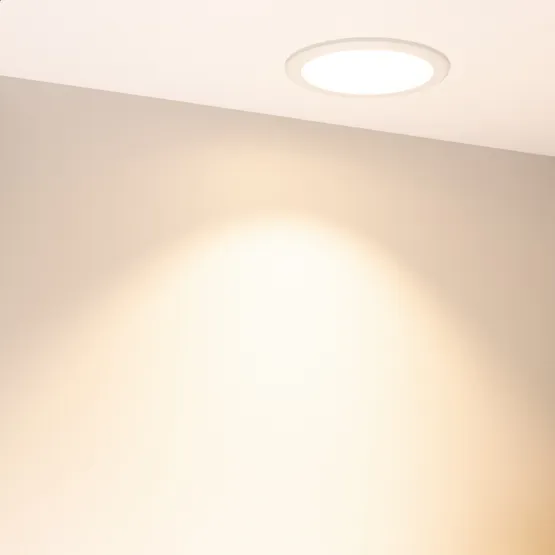 Фото #4 товара Светильник MS-ALORA-BUILT-R140-12W Day4000-MIX (WH, 40 deg, TRIAC) (Arlight, IP54 Пластик, 3 года)