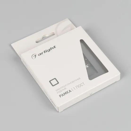 Фото #4 товара Рамка пластиковая FRM-PERIO-PL-1-GR (Arlight, -)