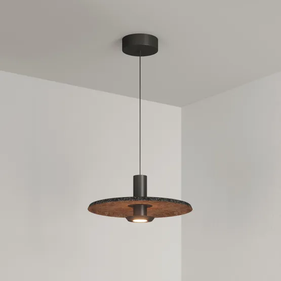 Фото #6 товара Светильник SP-KOTARO-R350-12W Warm2700 (BK-CF, 36 deg, 230V, TRIAC) (Arlight, IP20)