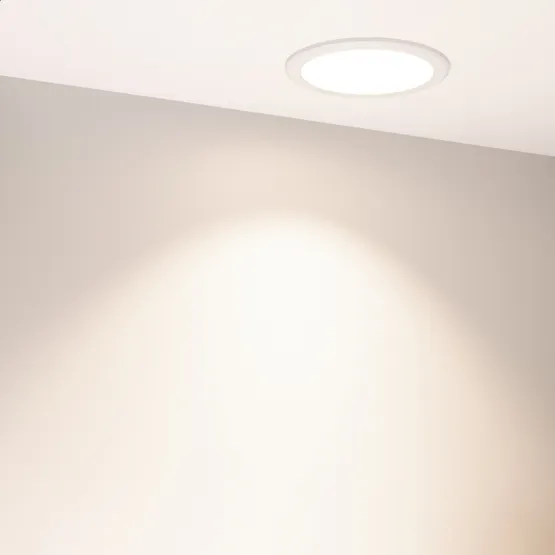 Фото #5 товара Светильник MS-ALORA-BUILT-R140-12W Day4000-MIX (WH, 40 deg, TRIAC) (Arlight, IP54 Пластик, 3 года)