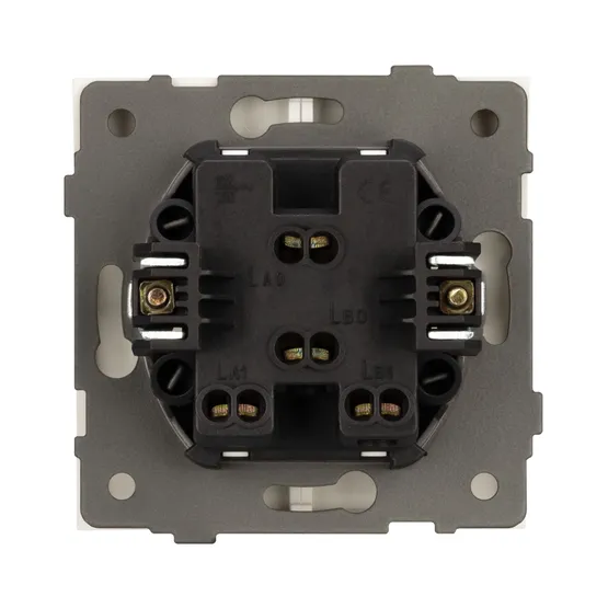 Фото #3 товара Механизм выключателя управления шторами SWT-TENDO-MKR2-SFPL-GD (230V, 10A) (Arlight, Матовый песочный)