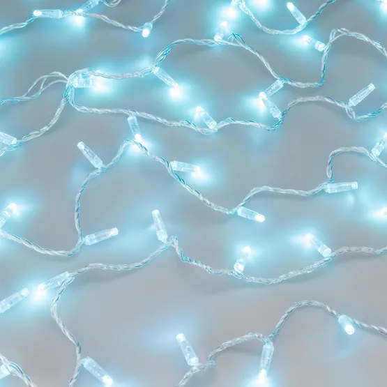 Фото #4 товара Светодиодная гирлянда ARD-STRING-CLASSIC-10000-CLEAR-100LED-STD Azure (230V, 7W) (Ardecoled, IP65)