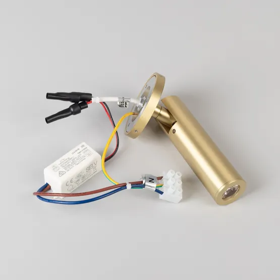 Фото #3 товара Светильник SP-READER-NB-R60-3W Warm2700 (GD, 20 deg, 230V) (Arlight, IP20 Металл, 3 года)