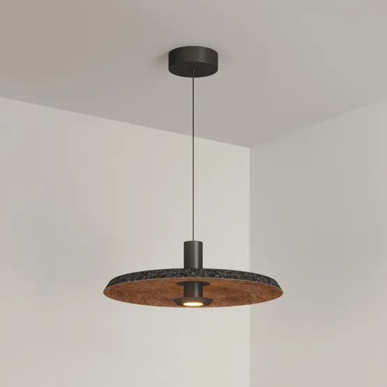 Фото #6 товара Светильник SP-KOTARO-R450-12W Warm3000 (BK-CF, 36 deg, 230V, TRIAC) (Arlight, IP20)