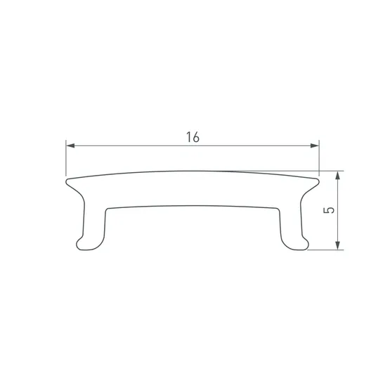 Фото #2 товара Экран W16-5000 SILICONE (Arlight, Силикон)