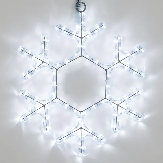 Фото #4 товара Фигура светодиодная ARD-SNOWFLAKE-M7-450x375-108LED White (230V, 6.5W) (Ardecoled, IP65)