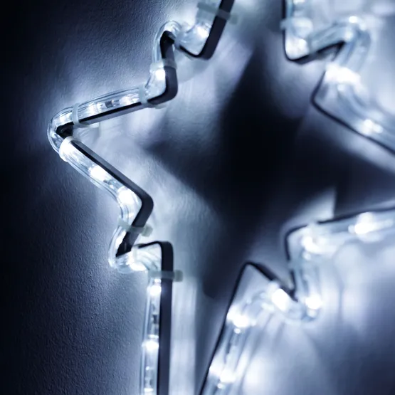 Фото #3 товара Фигура cветодиодная ARD-STAR-M3-380x250-36LED White (230V, 2.5W) (Ardecoled, IP65)