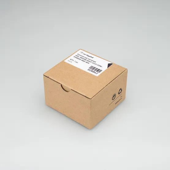 Фото #3 товара Коннектор питания ARL-MOONLIGHT-1213-CON-POWER-MID-WH (Arlight, Пластик)