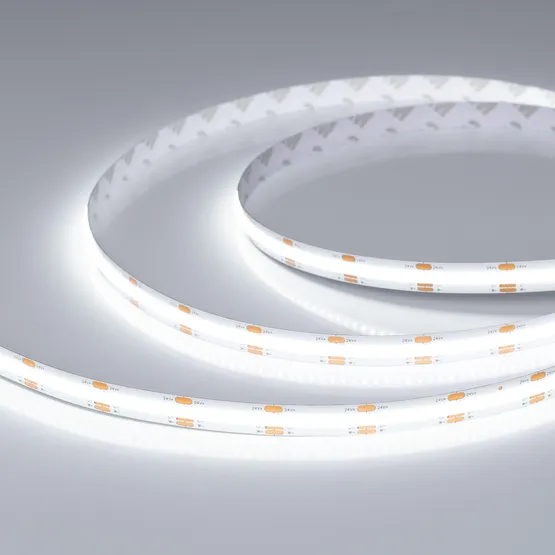 Фото #4 товара Светодиодная лента CSP-X640-10mm 24V White-MIX (23 W/m, IP20, 5m) (Arlight, Изменяемая ЦТ)