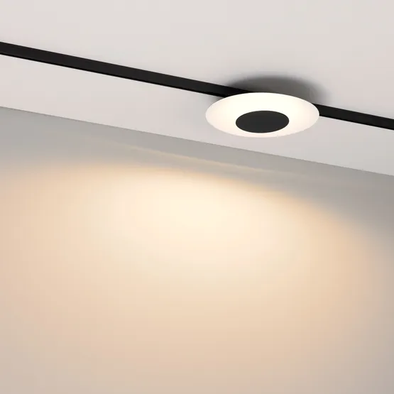 Фото #2 товара Светильник MAG-MICROCOSM-VINYL-R170-7W Warm3000 (BK, 150 deg, 24V) (Arlight, IP20 Металл, 5 лет)