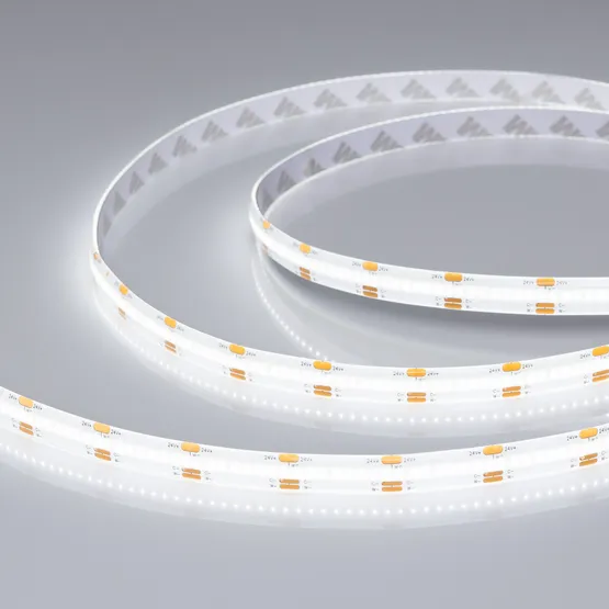 Фото #2 товара Светодиодная лента герметичная CSP-SE-X640-10mm 24V White-MIX (23 W/m, IP65, 5m) (Arlight, Изменяемая ЦТ)