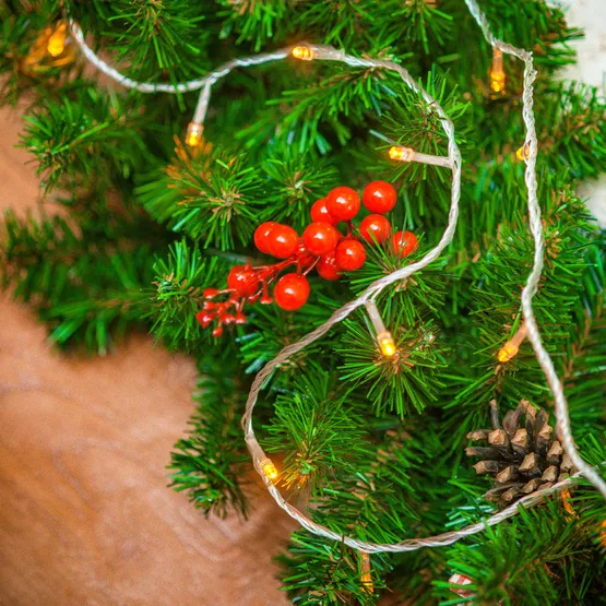 Фото #7 товара Светодиодная гирлянда ARD-STRING-HOME-5000-CLEAR-50LED-STD WARM (230V, 3.5W) (Ardecoled, IP20)