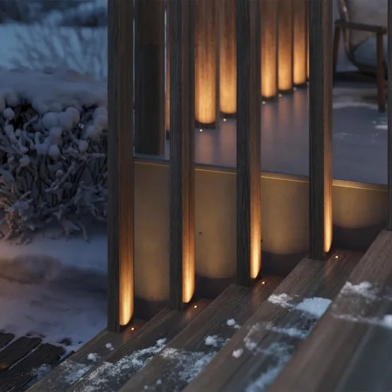 Фото #4 товара Светильник ART-PELURU-GROUND-R23-1W Warm3000 (SL, 100 deg, 24V) (Arlight, IP67 Металл, 3 года)