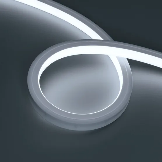 Фото #1 товара Светодиодная лента герметичная NOVA-TOP-PU-A120-16x15mm 24V White7200 (10 W/m, IP68, 3m, wire x1) (Arlight, Полиуретан)