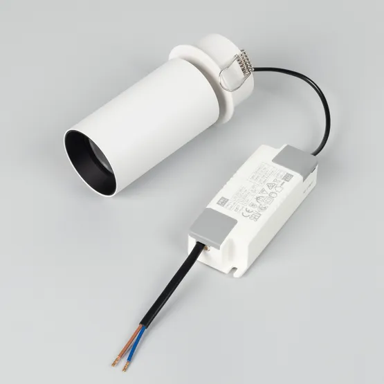 Фото #2 товара Светильник SP-GABI-BUILT-FLAP-R50-9W Day4000 (WH, 60 deg, 230V) (Arlight, IP40 Металл, 5 лет)