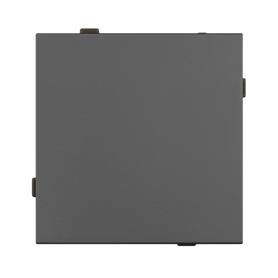 Фото #3 товара Механизм выключателя одноклавишный проходной SWT-TENDO-MKP1-SFPL-GR (230V, 10A) (Arlight, Матовый графитовый)