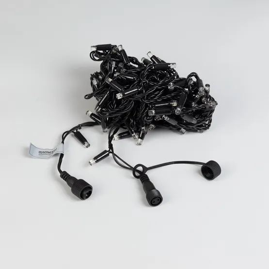 Фото #3 товара Светодиодная гирлянда ARD-STRING-CLASSIC-10000-BLACK-100LED-STD WARM (230V, 7W) (Ardecoled, IP65)