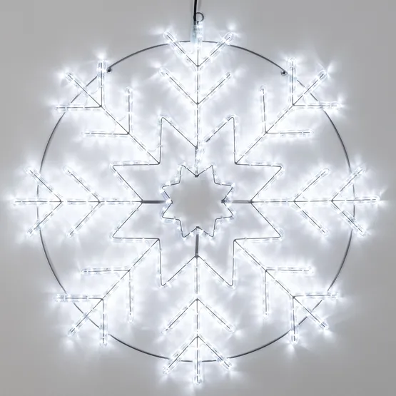 Фото #2 товара Фигура светодиодная ARD-SNOWFLAKE-M8-950x950-540LED White (230V, 33W) (Ardecoled, IP65)