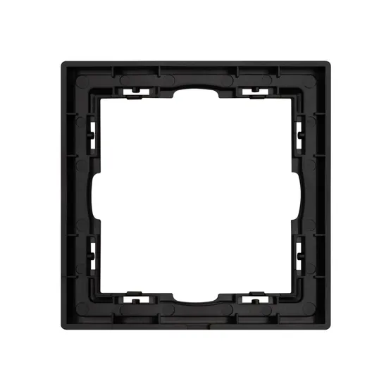 Фото #2 товара Рамка пластиковая FRM-NOBE-SFPL-1-GR (Arlight, Серый базальт)