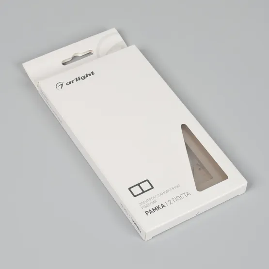 Фото #4 товара Рамка пластиковая FRM-PERIO-PL-2-GD (Arlight, -)