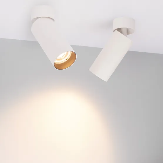 Фото #2 товара Светильник SP-GABI-SURFACE-FLAP-R60-12W Warm3000 (WH, 36 deg, 230V) (Arlight, IP40 Металл, 5 лет)