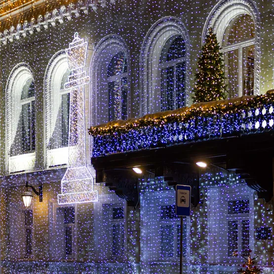 Фото #5 товара Светодиодная гирлянда ARD-CURTAIN-CLASSIC-2000x3000-CLEAR-760LED White (230V, 60W) (Ardecoled, IP65)