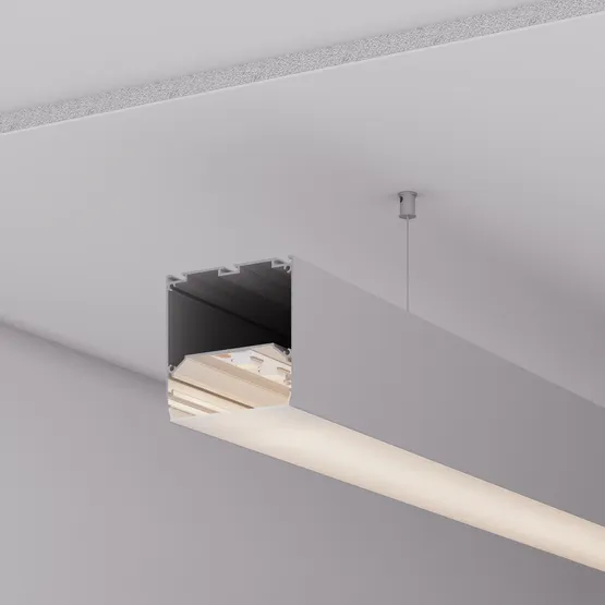 Фото #5 товара Профиль LINE-M-7575-3000 ANOD (Arlight, Алюминий)