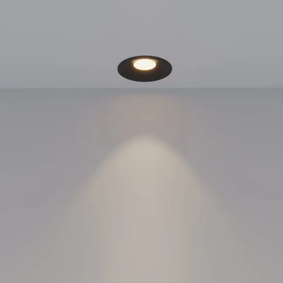 Фото #6 товара Светильник MS-HARBOR-R123-20W Warm3000 (BK, 50 deg, 230V) (Arlight, IP20 Металл, 5 лет)