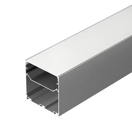 Фото #1 товара Профиль LINE-M-7575-3000 ANOD (Arlight, Алюминий)