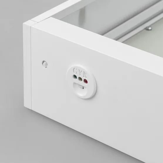 Фото #4 товара Светильник IM-EMERGENCY-3H-S300x600-23W Day4000 (WH, 120 deg, 230V) (Arlight, IP40 Металл, 2 года)