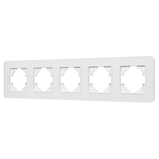 Фото #1 товара Рамка стеклянная FRM-OMALI-SFGS-5-WH (Arlight, -)