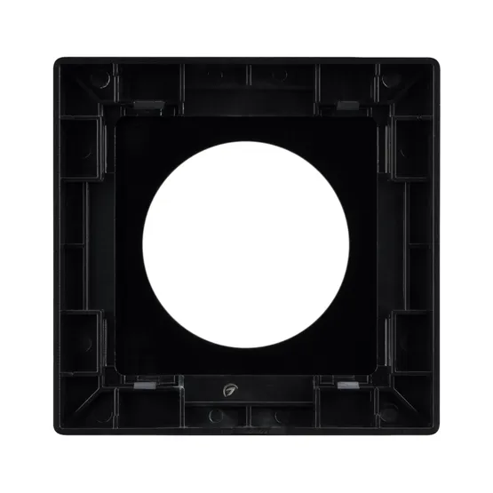 Фото #2 товара Рамка алюминиевая FRM-PRESTO-ALR-1-BK (Arlight, -)