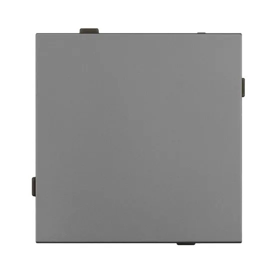 Фото #3 товара Механизм выключателя одноклавишный проходной SWT-TENDO-MKP1-PL-GR (230V, 10A) (Arlight, Графитовый)