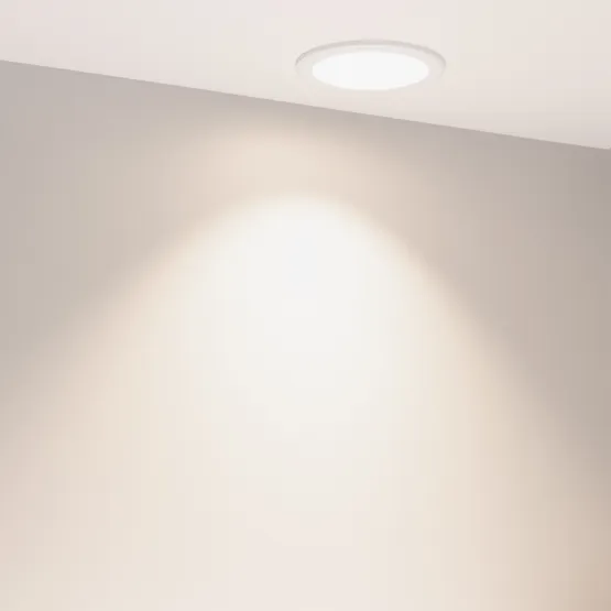 Фото #2 товара Светильник MS-ALORA-BUILT-R106-9W Day4000-MIX (WH, 40 deg, TRIAC) (Arlight, IP54 Пластик, 3 года)