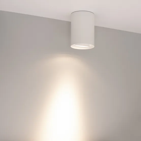 Фото #4 товара Светильник SP-FOCUS-R86-10W Day4000 (WH, 15 deg, 230V) (Arlight, IP54 Металл, 5 лет)