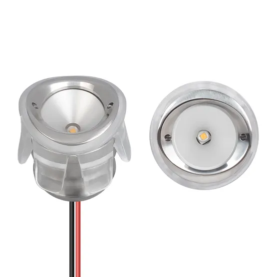 Фото #1 товара Светильник ALT-LODESTAR-HANDRAIL-R27-1.5W Warm3000 (SL, 70 deg, 12-24V) (Arlight, IP67 Металл, 3 года)