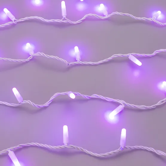 Фото #9 товара Светодиодная гирлянда ARD-STRING-CLASSIC-10000-WHITE-100LED-MILK-SYNC RGB (230V, 6.5W) (Ardecoled, IP65)