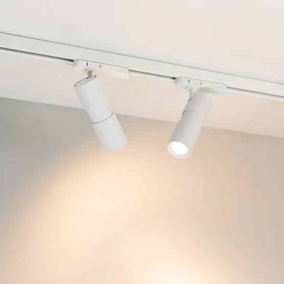Фото #2 товара Светильник LGD-ARTEMIS-TRACK-4TR-R55-12W Warm2700 (WH, 8-80 deg, 230V, DALI) (Arlight, IP20 Металл, 5 лет)