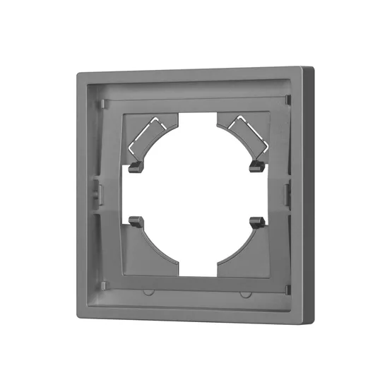 Фото #1 товара Рамка пластиковая FRM-TENDO-PL-1-GR (Arlight, Графитовый)