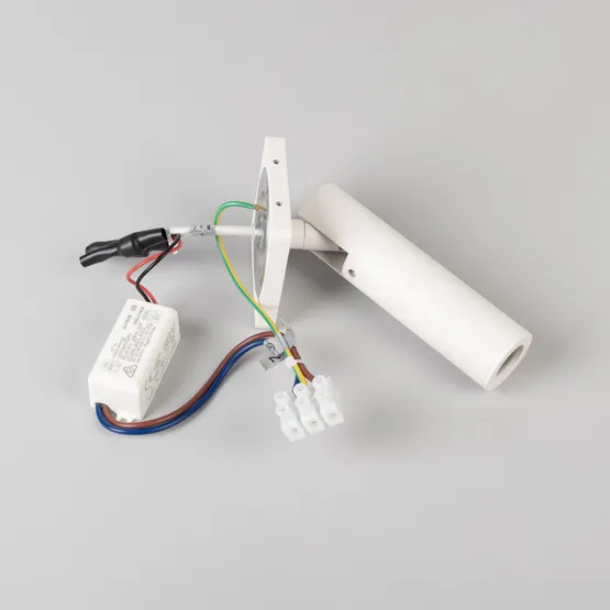 Фото #3 товара Светильник SP-READER-NB-S60x60-3W Warm2700 (WH, 20 deg, 230V) (Arlight, IP20 Металл, 3 года)