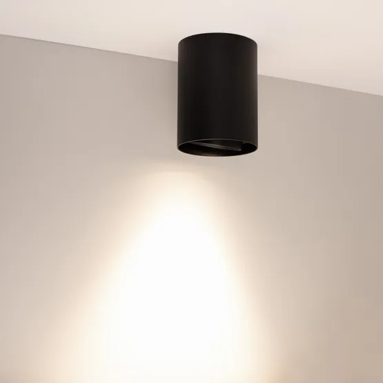 Фото #2 товара Светильник SP-FOCUS-R110-18W Day4000 (BK, 50 deg, 230V) (Arlight, IP54 Металл, 5 лет)